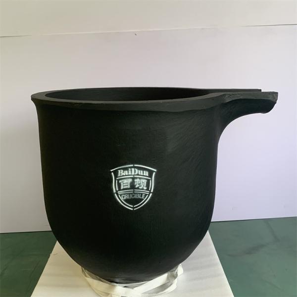 Smooth Graphite Gold Melting Crucible 150kg Capacity For Jewelry Making