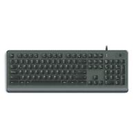 Clavier en plastique USB avec lecteur d'empreintes digitales
