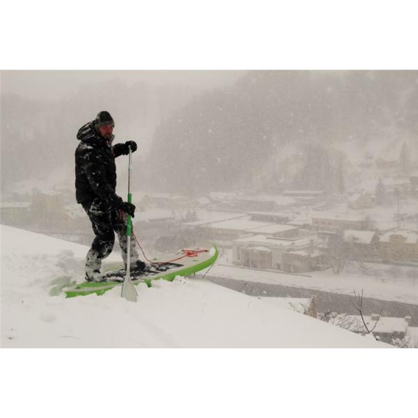 Soporte inflable emocionante del PVC del juego encima de resistente frío del tablero de paleta