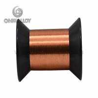 Esmalte ambientalmente compatível fio de cobre isolado 0,01 - 0.08mm para as marcas animais da orelha