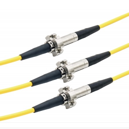 Compact Design Single Channel Fiber Optic Mini Slip Ring Electrical Rotary Connector