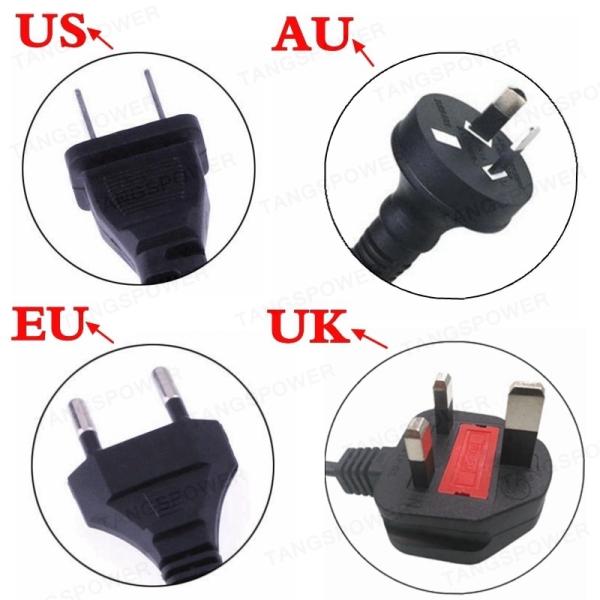 24V 36V 48V 52V 60V 2A Lithium Ion Battery Chargers E Bike 12v Li Ion