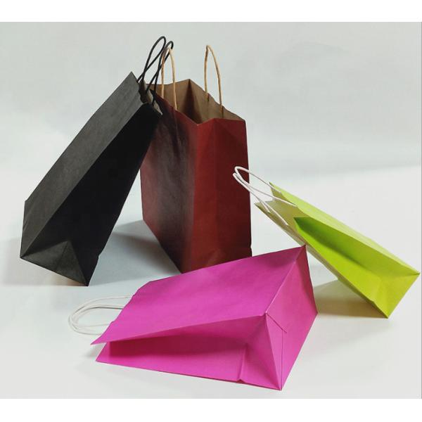 Сумка подарка конфеты бумажной свадьбы с розовой ручкой ленты