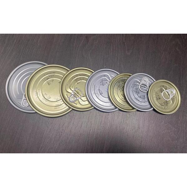 Easy Open Dog Can Food Lids Metal Or Aluminum Lids For Tins Silver Gold