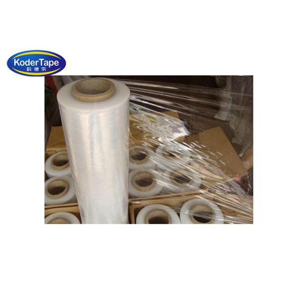 Hand Hold Clear LLDPE Stretch Pallet Wrap Film 400mm 350mm 300mm