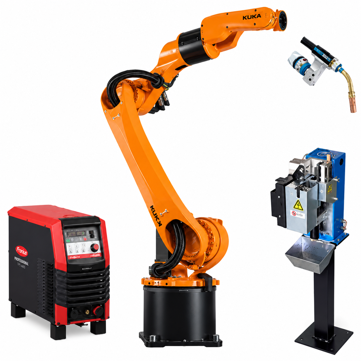 High Precision KUKA KR 6 R2010-2 Arc HW E Compact Welding Robot for Flexible Industrial Arc Welding Applications