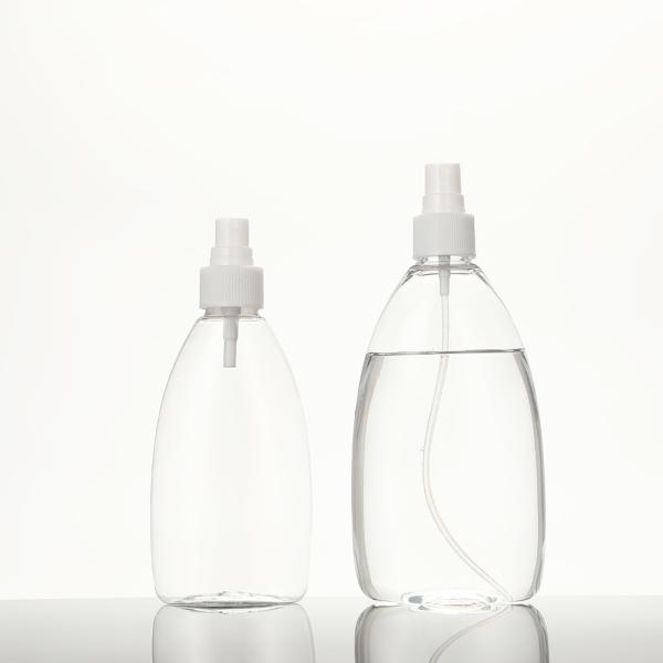 Round Clear Plastic PET Bottle Featuring Screw Cap Ensuring Secure Packaging for Beverages Cosmetic and Food Liquids