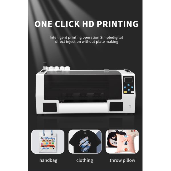 New Arrival t Shirts Textile Digital PET Film Printing Machine DTF Printer With Powder Shaking Machine