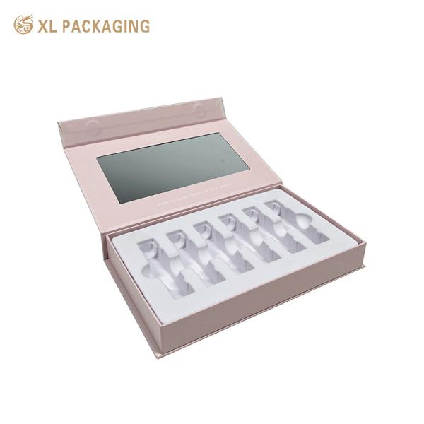 Роскошная косметическая коробка на заказ Картонные коробки для подарков Эко-дружественная коробка для подарков с магнитной крышкой