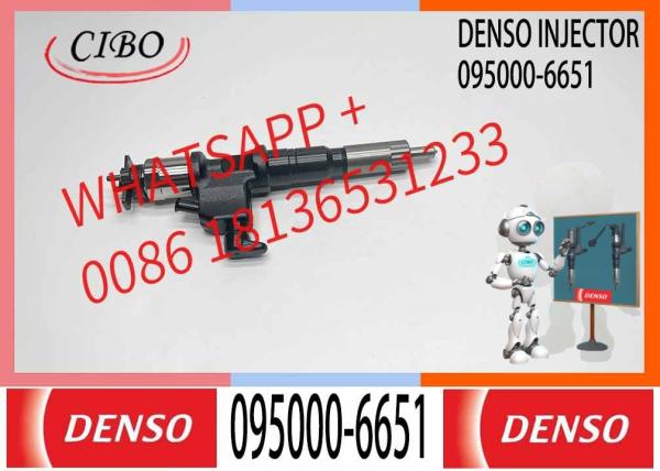 Diesel Common Rail Fuel Injector 095000-6651 8-98030550-1 For ISUZU GIGA 6WF1 Heavy Duty CYZ EXZ 14.3L
