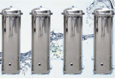 Mícron do alojamento de filtro 5um do cartucho da segurança da precisão dos acessórios do tratamento da água do SUS 304 de aço inoxidável