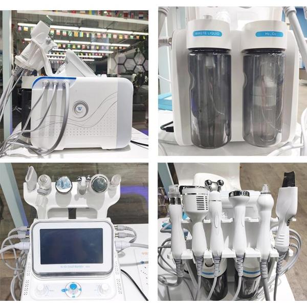 H2O2 Hydra Dermabrasion Machine , Oxygen Jet Peeling Hydrafacial Device