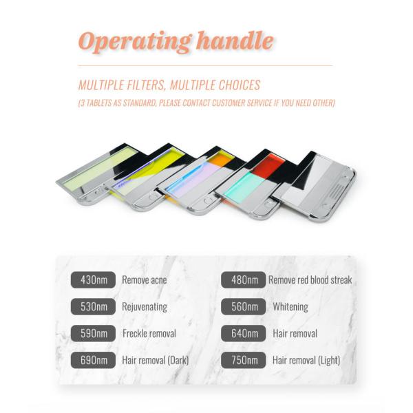 Portable IPL OPT Hair Removal Machine Permanent 300000~500000 Shots