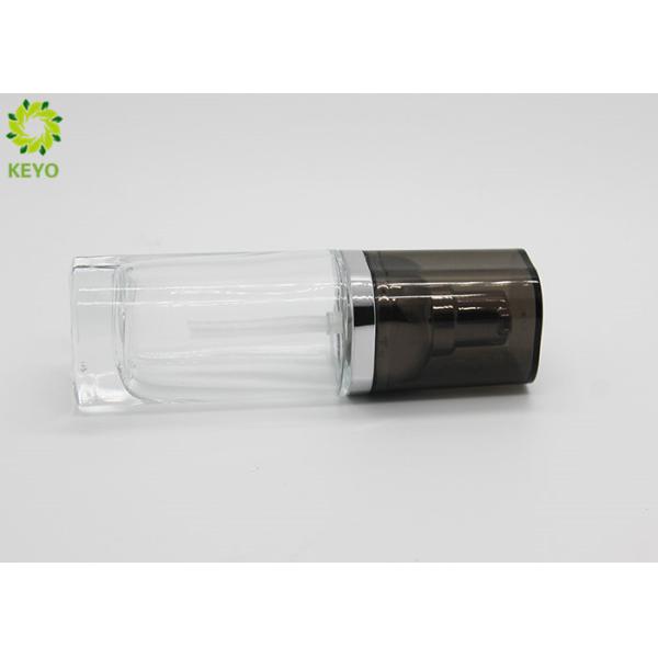 Cosmetic Oil Glass Beauty Containers 40ml Lotion Pump Liquid Foundation Serum Glass Bottle