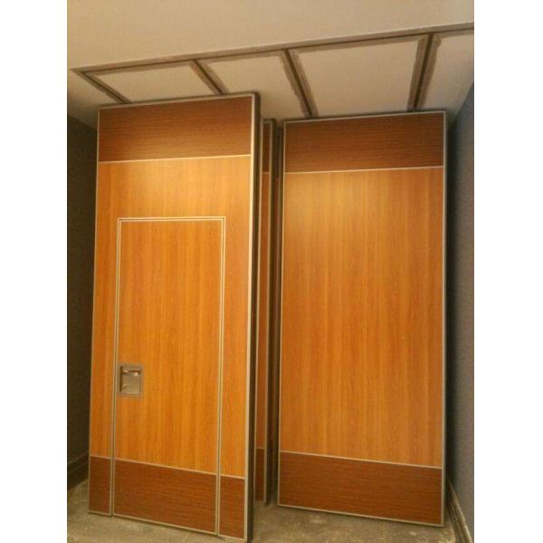 Съемные разделы доказательства звука офиса Сингапура, деревянные раздвижные двери