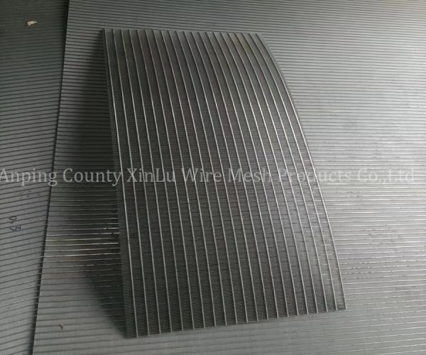 High Mechanical Strength Wedge Wire Johnson Screen Panel Sieve Bend Screening for Pulp and Paper Industry