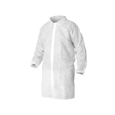 Sms Disposable Lab Coats , Disposable Protective Suits 0.015-0.04Mm Thickness