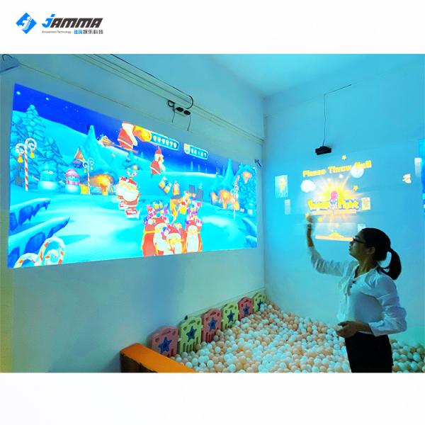 Multiplayer 3D Interactive Wall Projection 12 Games For Kids