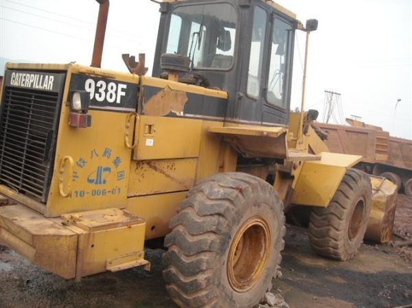 Cargadores CATERPILLAR 938F, cargador de la rueda de segunda mano de los DISPOSITIVOS DE PROTECCIÓN EN CASO DE VOLCAMIENTO de la parte frontal para el tractor