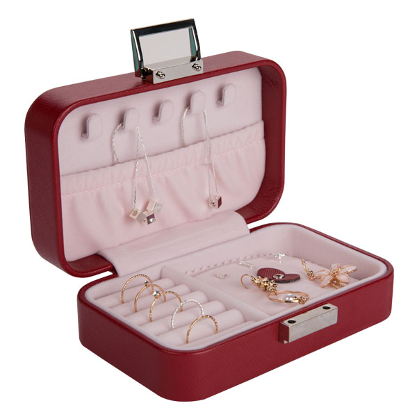 Recyclable Portable Travel Jewelry Box Decorative Storage Case OEM Service