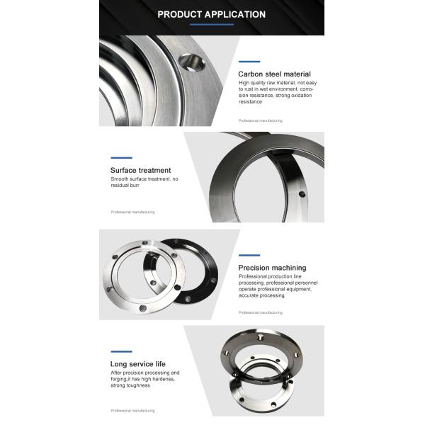 Asme ASTM A572 Grade 50 Wide 8 Inch Blind Flange