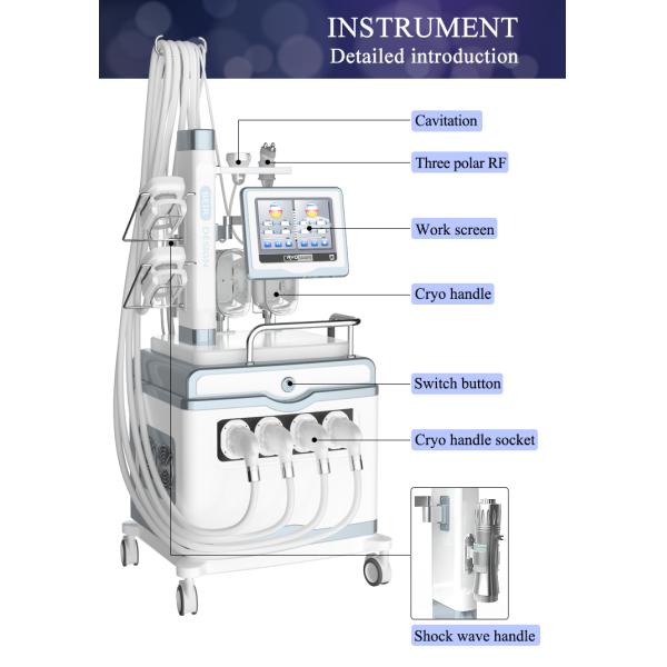2020 New Technology Cryotherapy Criolipolisis Body Shaper Shock Wave Therapy Equipment