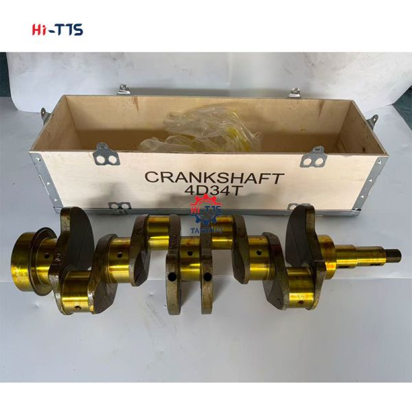 Hi-TTS 6D16 Diesel Engine Alloy Gold Crankshaft ME072197 23100-93072/2310093072 for Mitsubishi Engine Excavator/Forklift