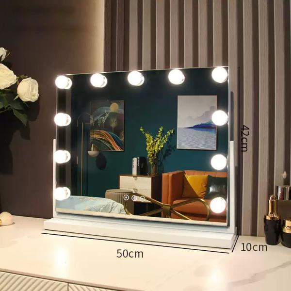Adjustable Hollywood Mirror 80cm Touchscreen Led Makeup Vanity Mirror