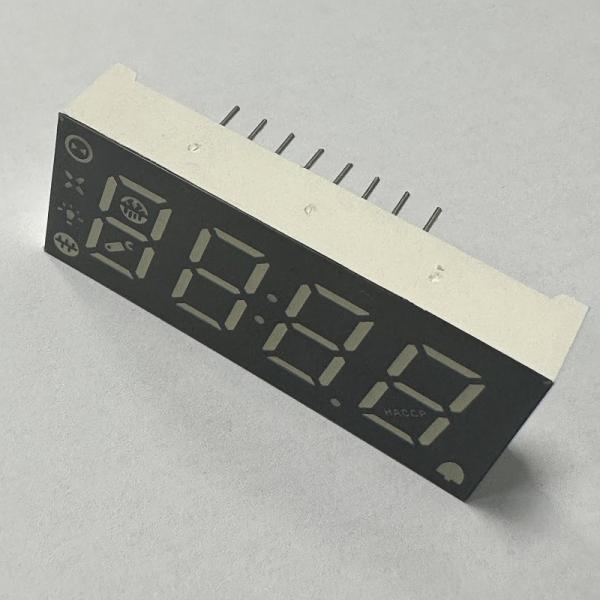 Multicolour 4 Digit 7 Segment LED Display Common Anode for Refrigerator Control Panel
