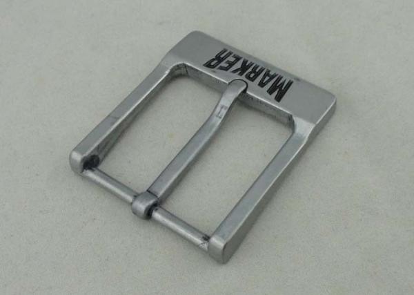 Antique Nickel Plating Custom Made Belt Buckles Soft Enamel 58 mm