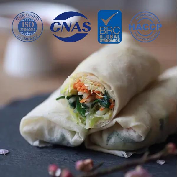 Белое желтое китайское халяльное замороженное печенье 900g блинчика с начинкой