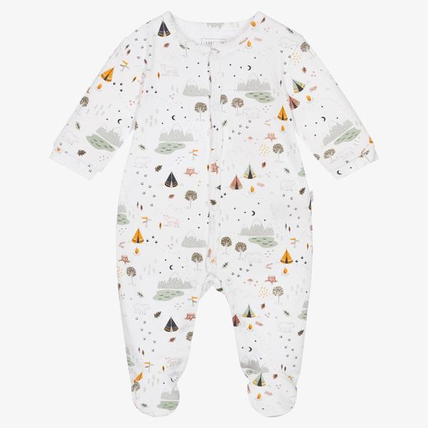 Custom Solid Bamboo Cotton Zipper Baby Romper Footie Pajamas Newborn Baby clothes