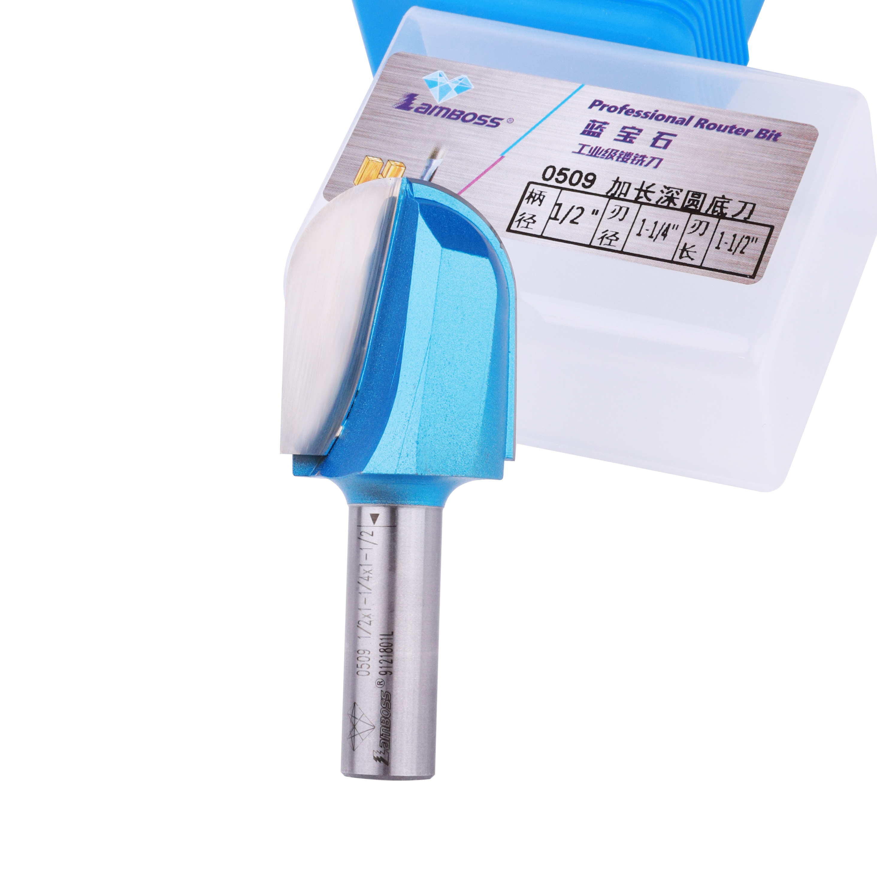 TCT Solid Carbide Ball Nose End Mill 2 or 4 Flutes Ballnose End Router Bits Durable for Wood Milling