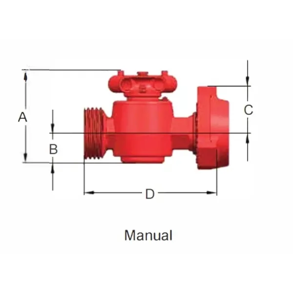 API 6A Plug Oilfield High Pressure Manifold 10000psi - 20000psi Back Pressure Valve