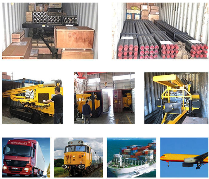 Гидравлическая система RC Crawler Engineering Crawler Mounted Drill Rig 3 метра Длина стержня для разведки