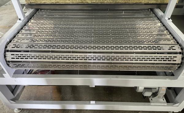Double Layer Natural Gas Industrial Drying Machine Stainless Steel Punching Chain Plate Belt For Pulp Mold Bottle Tableware High End Industrial Package