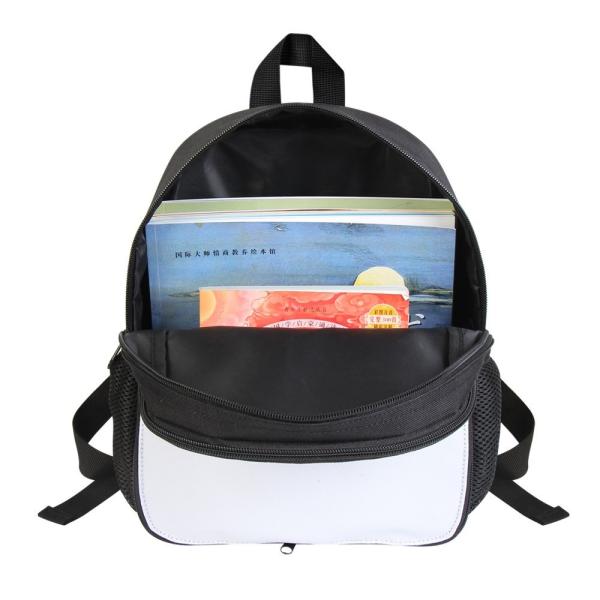 Sublimation School Bag For Kids With Detachable Printing Part Personalized Creative DIY Bags Blank Backpack