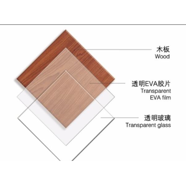 EVA laminated glass film(HC-G 17.8MPA tensile breaking)