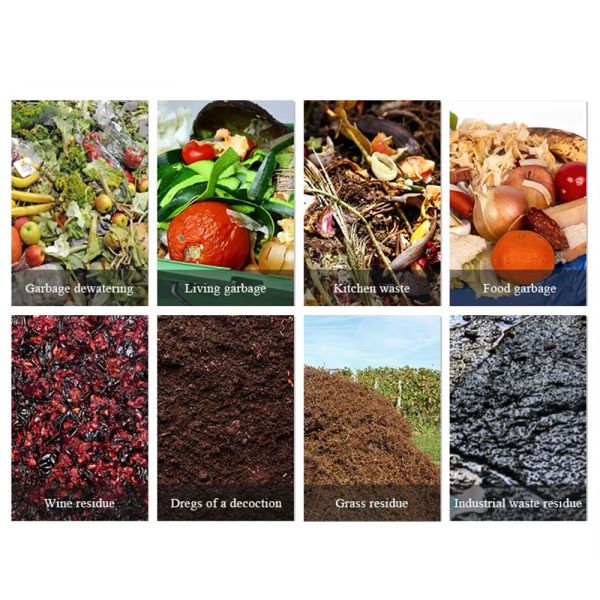 Custom Stainless Steel Food Waste Sugarcane Pulp Hydraulic Dehydrator / Fruit & Vegetable Juicer Screw Press Dehydrator Commercial Juicer