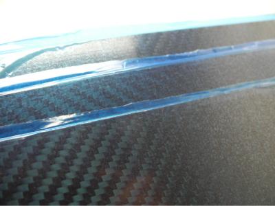 A fibra resistente de alta temperatura do carbono almofada o resíduo metálico 1mm da sarja