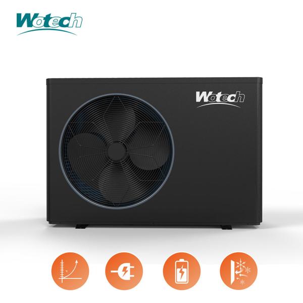 Inglês Operating Wotech 220V 4.5KW R32 Air Source Heat Pump para aquecimento de piscina on/off