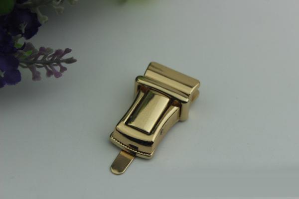 Bag hardware accessory zinc alloy purse clasp handbag metal push lock