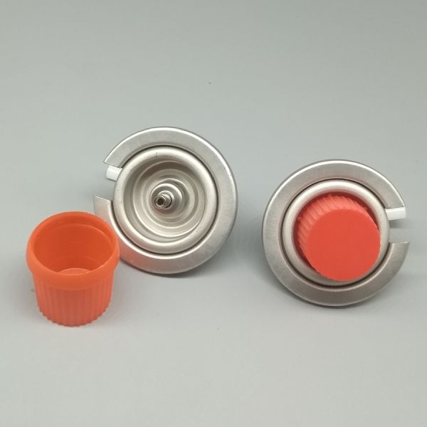  Space-Saving and Low-Profile Butane Gas Stove Valve for Integrated Tabletop Stove Systems with Reliable 360-Degree Ignition.