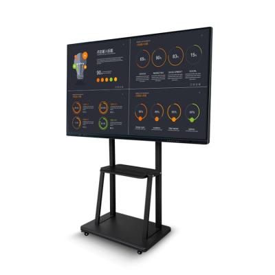 128G ROM 75 polegadas Smart Interactive Whiteboard Ir Touch para ensino escritório de negócios