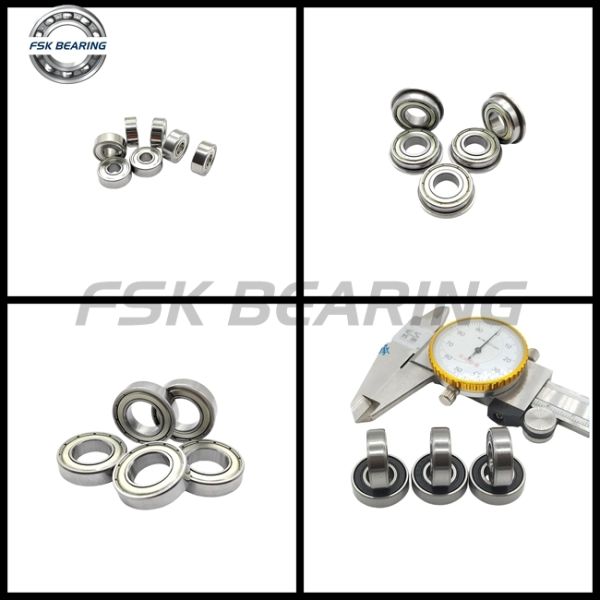 FSK Brand MF126ZZ Grease Tight Seal Deep Groove Ball Bearing 6x12x4mm For Bicycle Fishing Gear Bearing