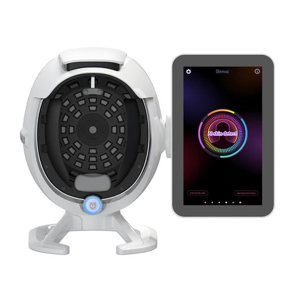 2024 New Design Beauty Salon Portable 3D Facial AI Scanner Home Use Skin Problem Analyzer Machine JC065