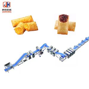 1000kgs/Hr High Yield Dough Sheeter Machine Automatic Fruit Pie Production Line