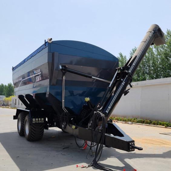 Camion de transport de céréales agricoles à double axe 28 mètres cubes Véhicule