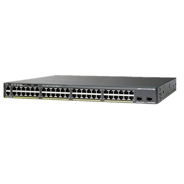 Catalyst 9200L Network Switch with 104 Gbps Switching Capacity and 154.76 Mpps Forwarding Rate
