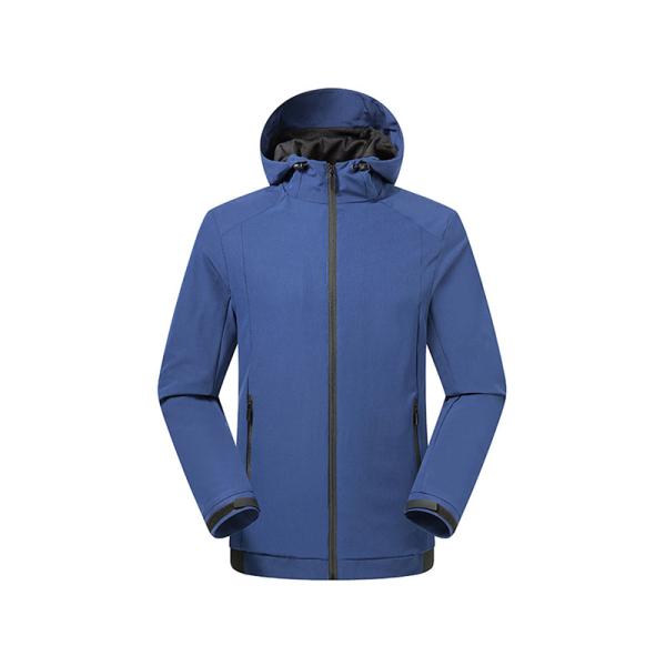 Waterproof Windproof Hooded Sports Top Windbreaker Lightweight Walking Coat